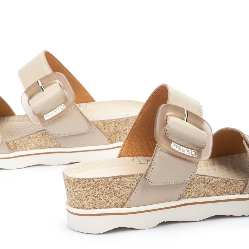 Women's Pikolinos MENORCA Sandals Beige | NZ ZQ78250